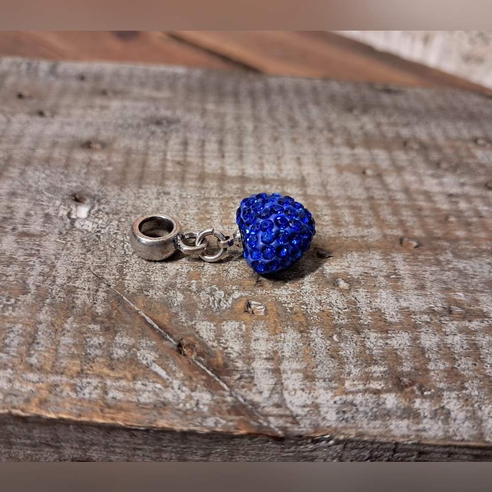 DaVinci Beads Birthstone Heart Dangle Charm